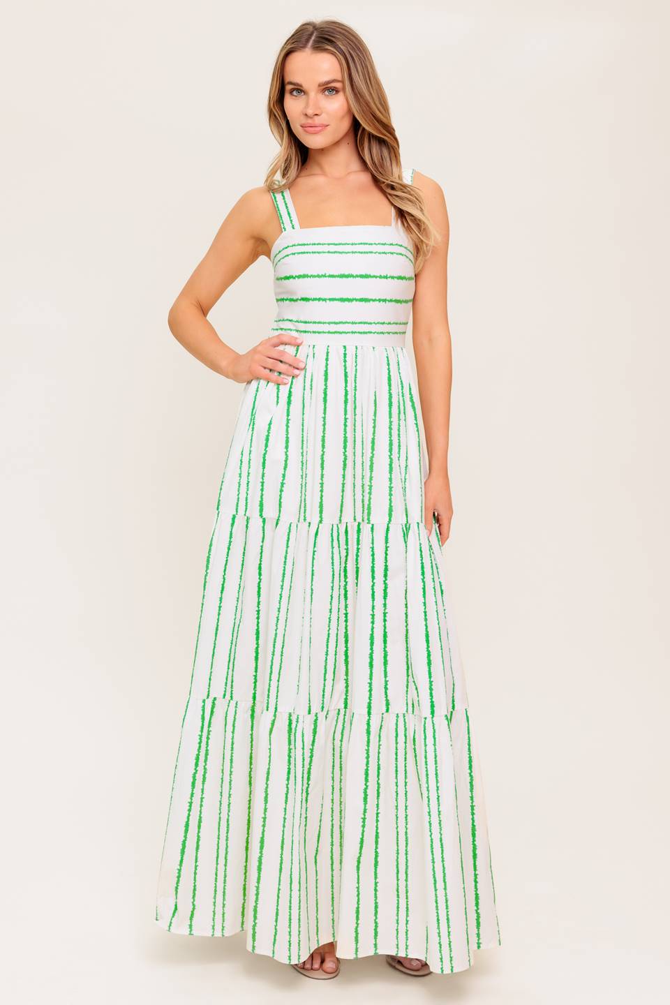 WILDFLOWER WALTZ  WOVEN MAXI DRESS Flying Tomato